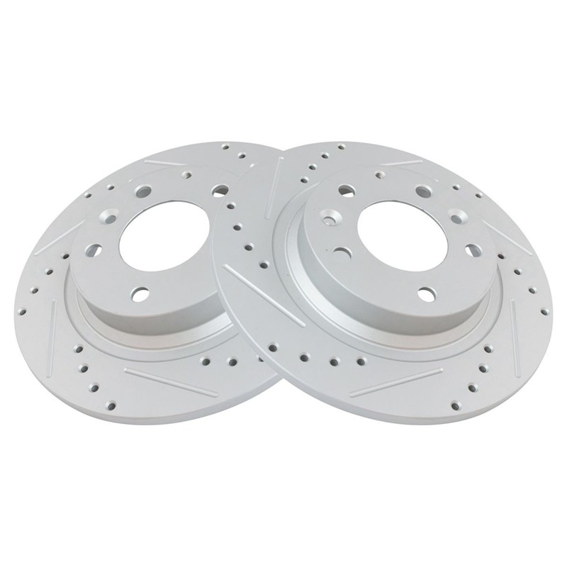 TRQ Performance Brake Pad & Rotor Kit Fits Ford Lincoln Mazda Mercury gallery