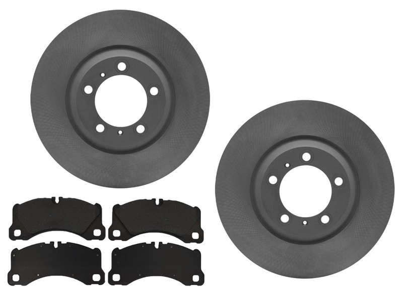 For Porsche Cayenne Base 2019-2020 350MM Front Brake Rotors & EPS Brake Pads