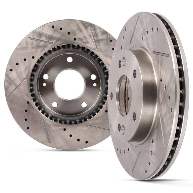 Front Soltted Brake Rotors For Hyundai Veloster 2012-2021 For Kia Forte5 15-2022 gallery