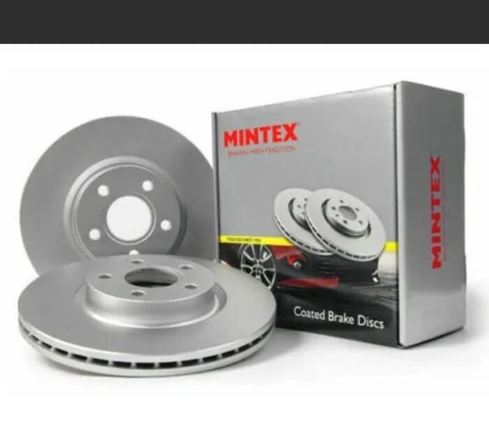 Rear Brake Discs Set L/R Fits AUDI VW Mintex MDC1758C