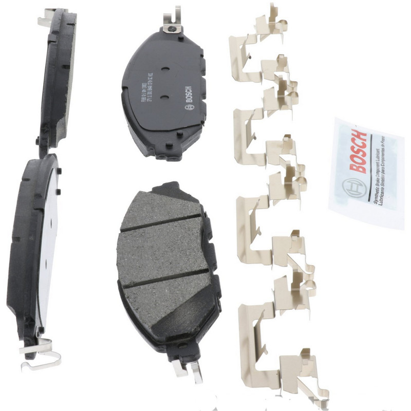 Bosch OEM Front & Rear Ceramic Brake Pads Kit, For 2013-2024 Nissan Infiniti. gallery