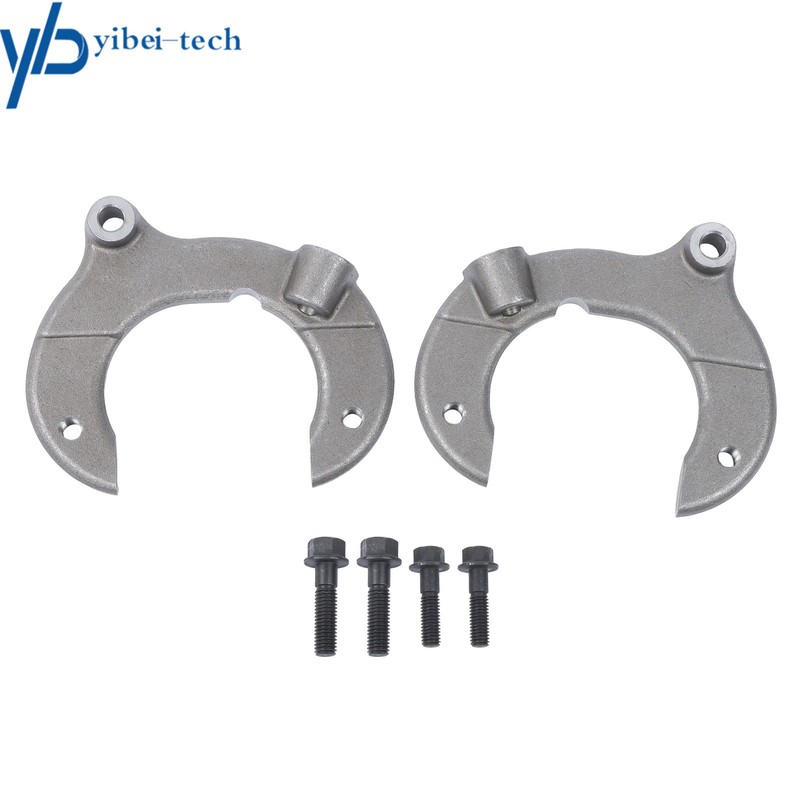 2 Forged Steel Caliper Brackets Mustang II Street Rod IFS Car Big Brake Gearhead