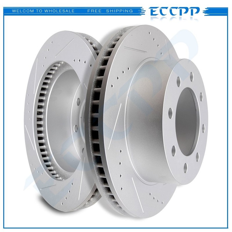 353mm (13.9″) Front Brake Rotors Discs For Dodge Ram 1500 500 3500 2WD 4WD 4X4
