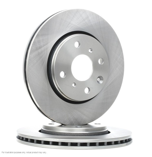 2x APEC Front Brake Discs For CITROËN C1 (PM_, PN_) 1.0 2005-14 DSK2411 gallery