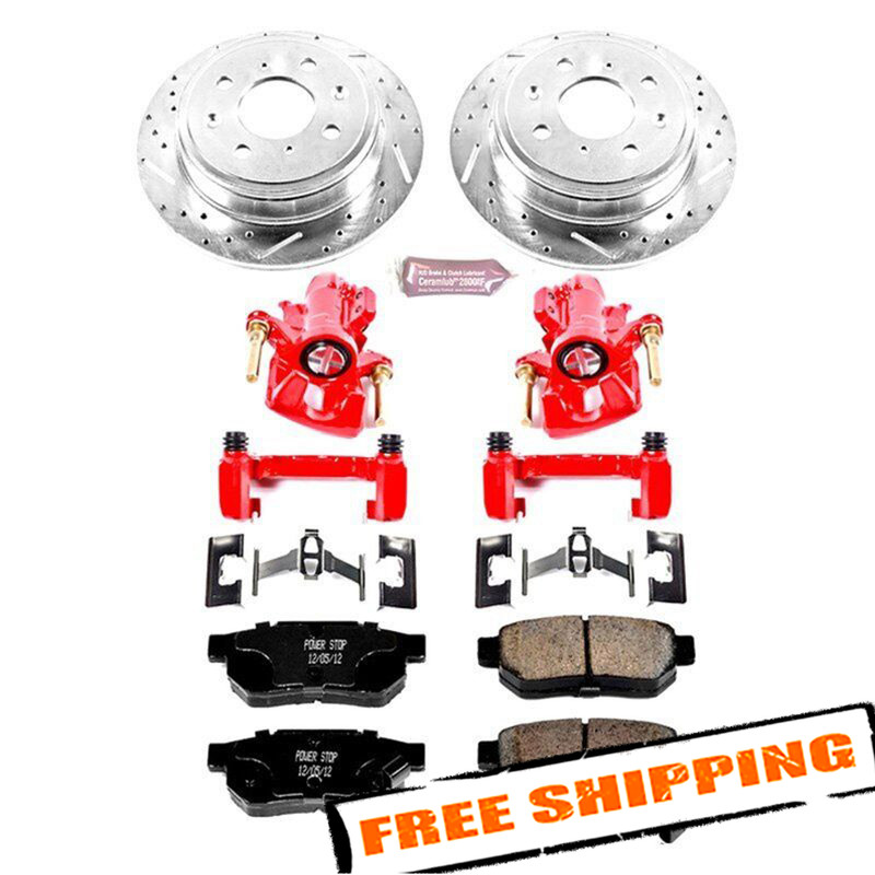 Power Stop 1-Click Z23 Evolution Sport Brake Kit for 92-00 Honda Civic