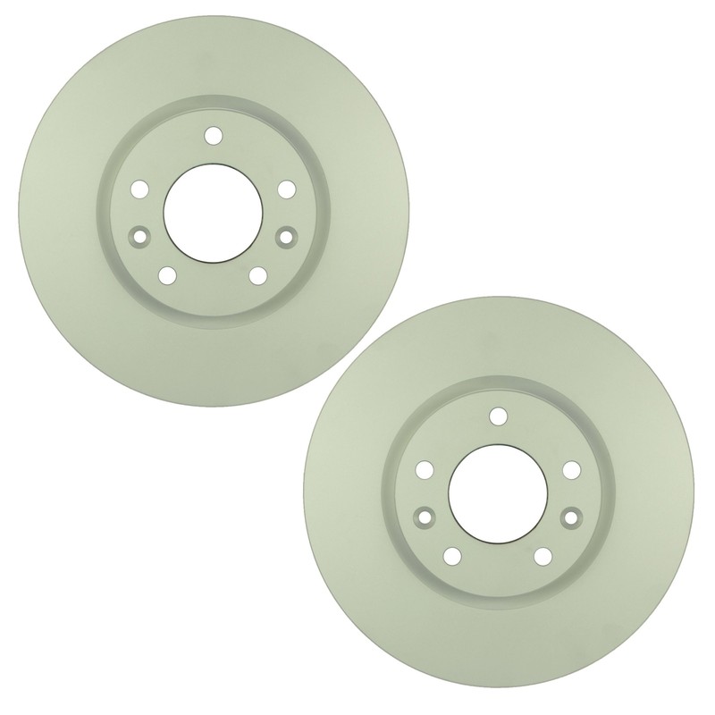 Bosch Pair Set of 2 Front 299mm Disc Brake Rotors For For Lincoln Mazda Mercury