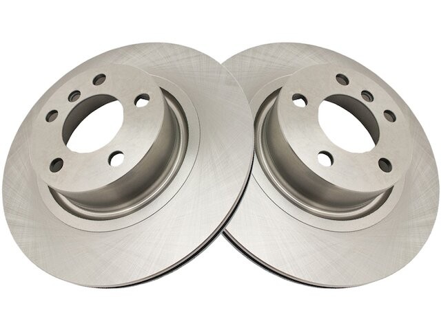 TRQ 74ST59T Rear Brake Rotor Set Fits 2011-2017 BMW X3