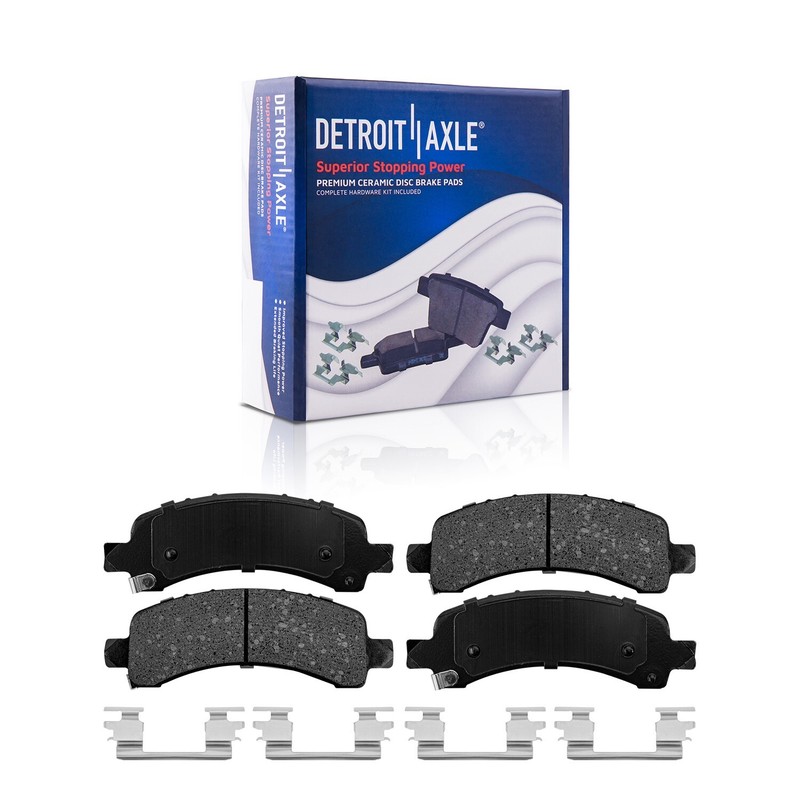 Rear 330mm Brake Rotor +Ceramic Pad for Chevy Express 2500 3500 GMC Savana 3500 gallery