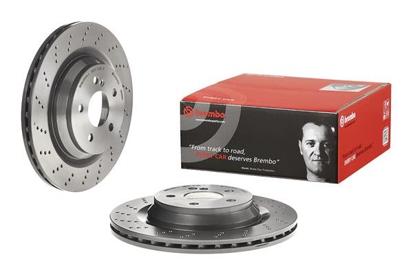 Brembo 09.A818.21 Brake Disc for Mercedes-Benz gallery