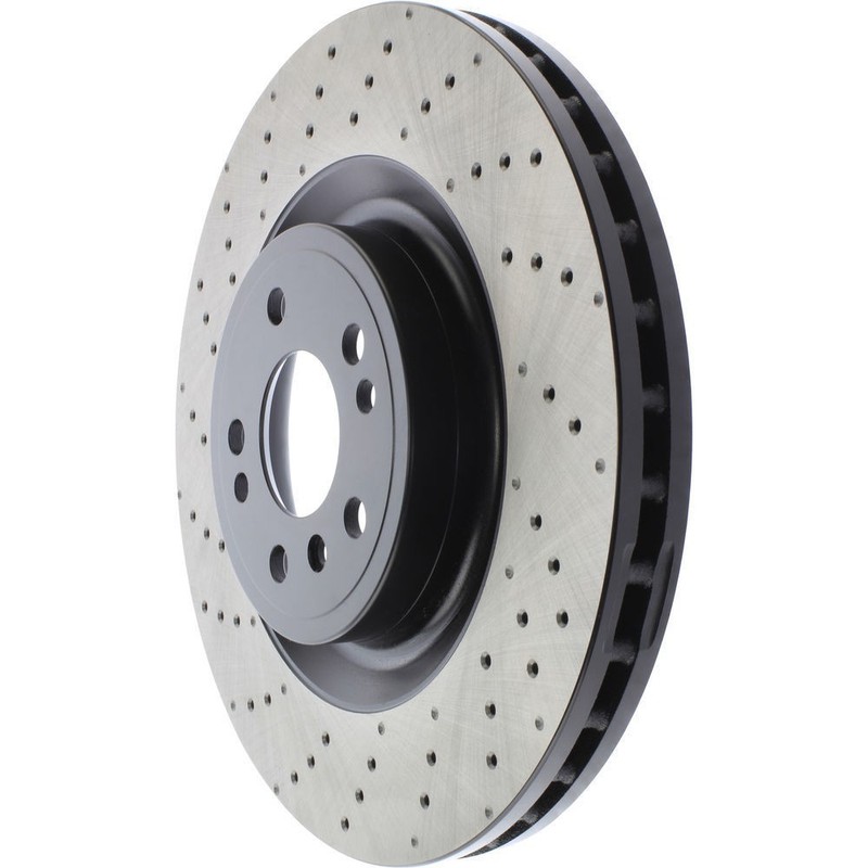 Disc Brake Rotor-Premium OE Style Cross-Drilled Centric 128.35126 gallery