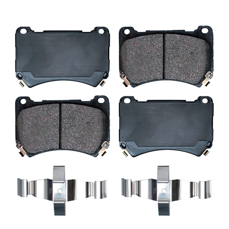 Front Disc Rotors + Ceramic Brake Pads for 2009 - 2014 Hyundai Genesis V8 Sedan gallery