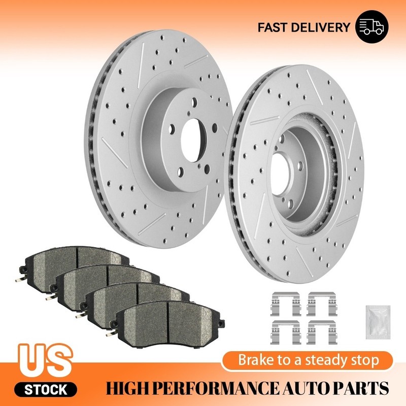 11.54″ Front Disc Rotors + Brake Pads Set For Outback Crosstrek Legacy GR86 FR-S