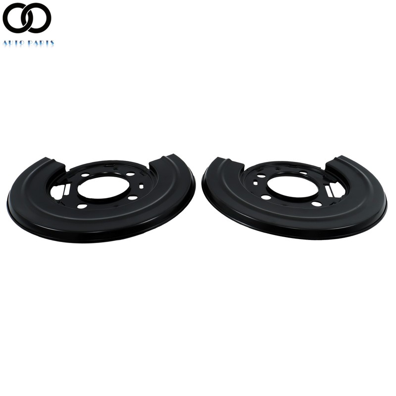 Rear Brake Dust Shield Backing Plates For Ford F250 F350 F450 Truck 1999-2015 gallery