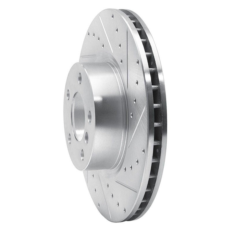 For BMW X3 11-17 Brake Rotor eLINE Drilled & Slotted 1-Piece Front Passenger gallery