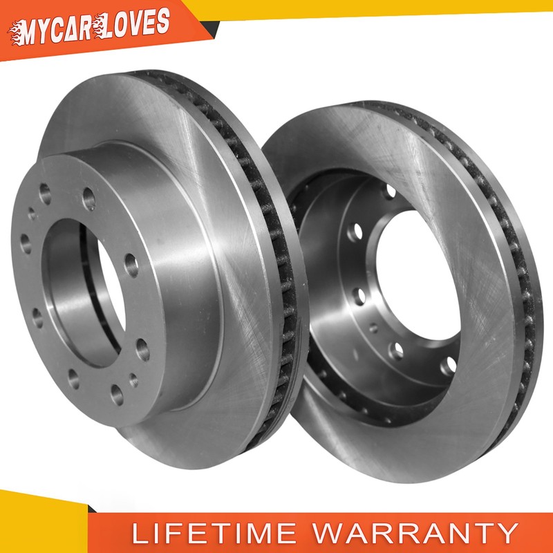 2x Front Disc Brake Rotors for Chevrolet Express 3500 2003-2021 GMC Sierra 3500