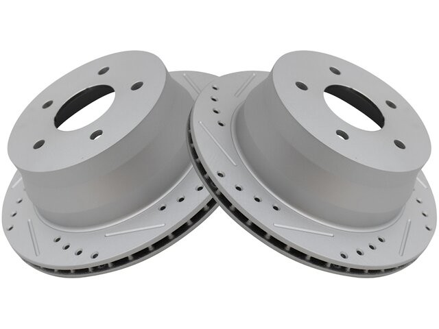 Rear DIY Solutions Brake Rotor Set fits Isuzu Hombre 1998-2000 46ZFNG
