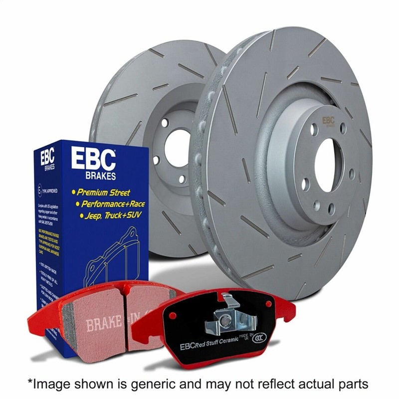 EBC Brakes S4KR1268 S4 Kits Redstuff and USR Rotor