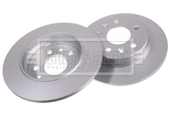 2x Brake Discs Pair Solid Rear 273mm BBD6308 Borg & Beck Set 440A09225R Quality gallery