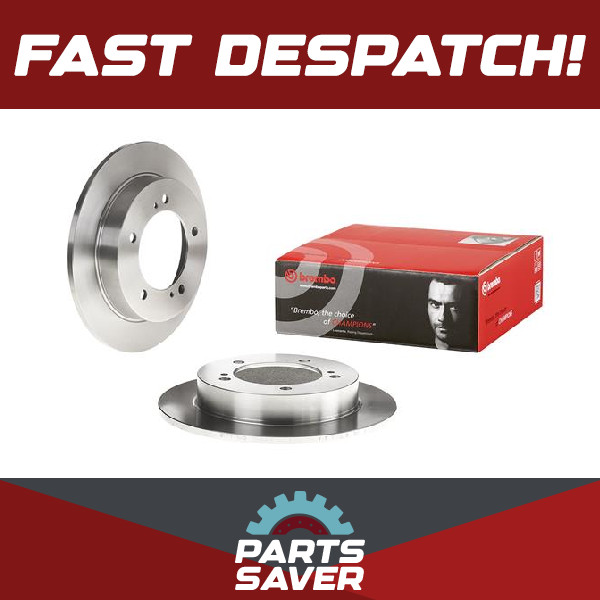 2x Brake Discs Pair Solid fits SUZUKI VITARA TA51 2.0 Front 96 to 99 J20A 290mm