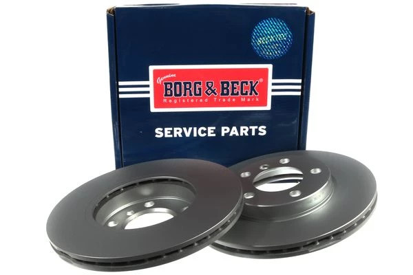 Borg & Beck BBD5337 Front Brake Discs Pair 294mm Vented Fits MINI Countryman