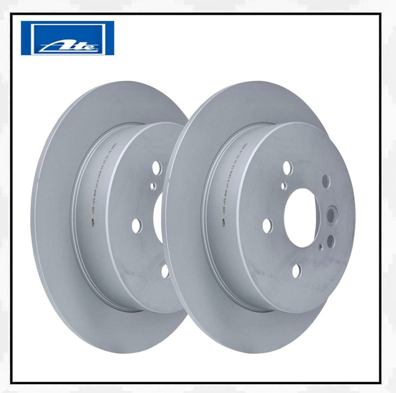 2x ATE 24.0109-0152.1 brake disc 303 mm front for Toyota Rav 4 II