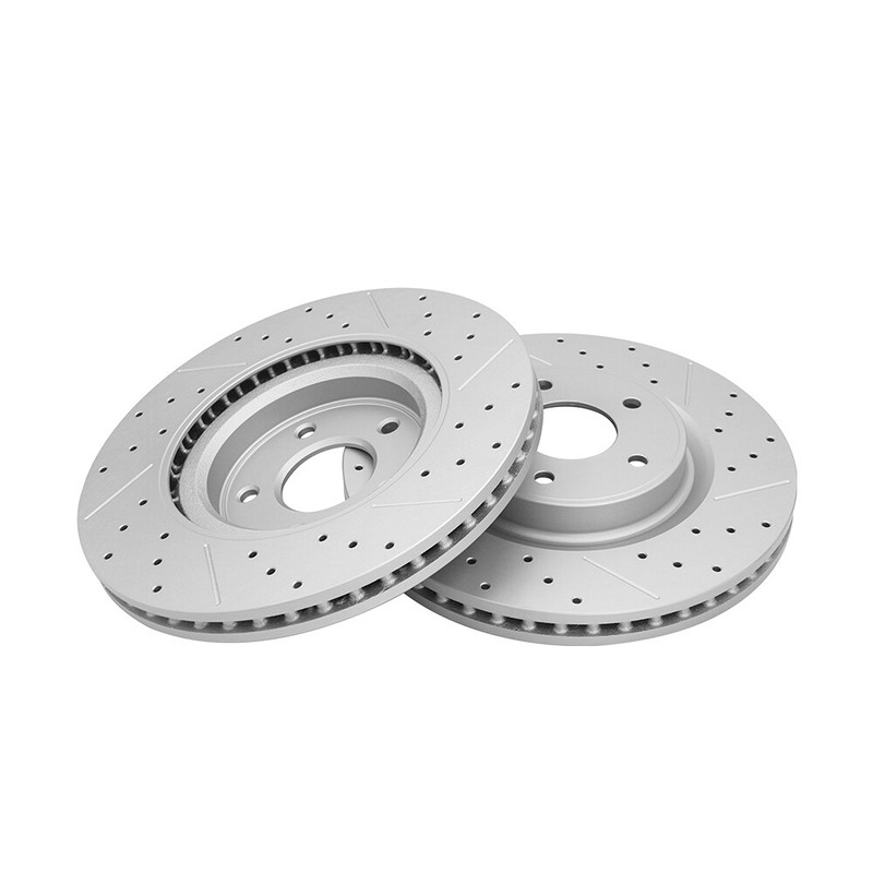 Front Drilled & Slotted Brake Rotors For Nissan Pathfinder Murano Infiniti QX60 gallery
