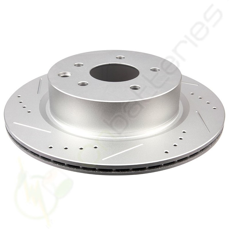 Front Rear Drill & Slot Brake Rotors Kit For 2009 2010 2011 2012 2013 G37 G37X gallery