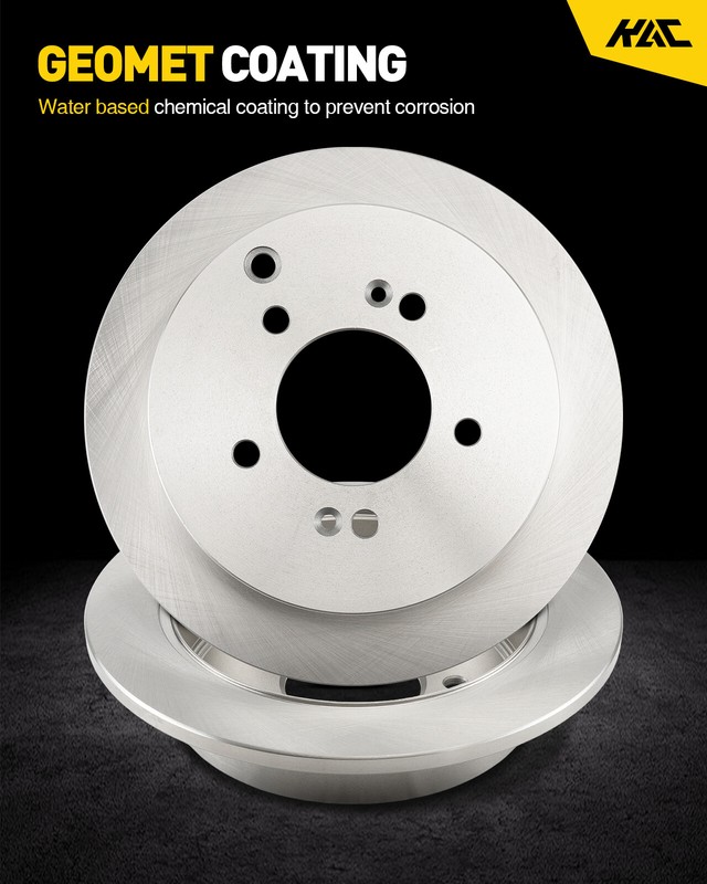 Brake Rotor & Pad Rear For 2011-13 Chevy Impala; 05-09 Buick LaCrosse 55085+D999 gallery