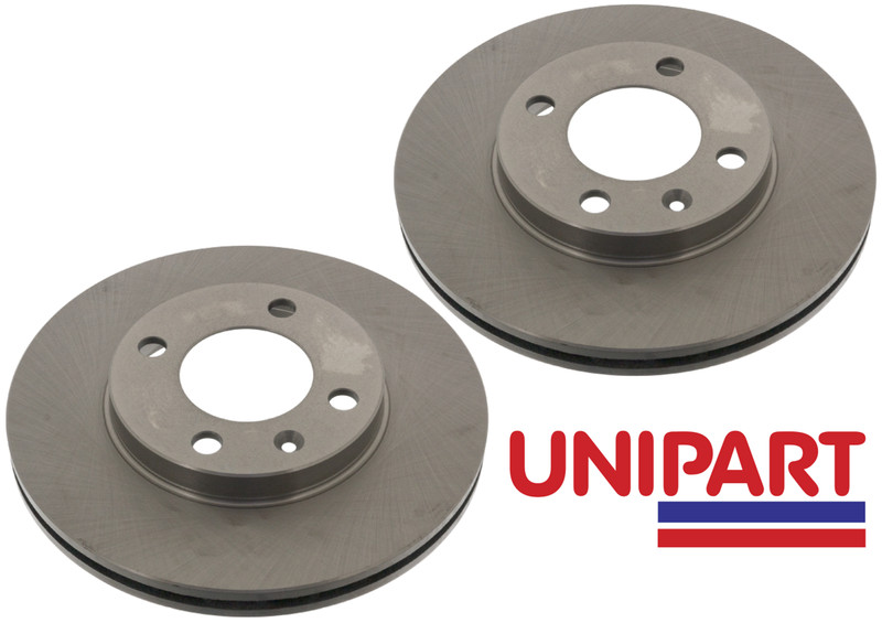 For Volkswagen VW – Golf 1.6 1.8 GTI 1980-1983 Front 239mm Brake Discs Unipart