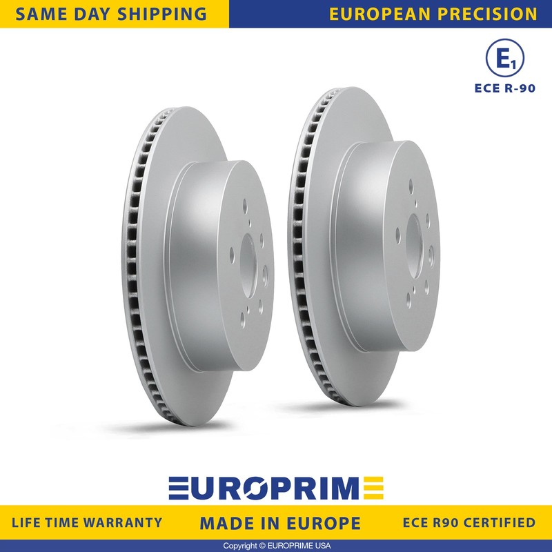 12.2 in Rear Brake Rotors for 16-17 Lexus GS200T GS300 13-20 GS350 13-18 GS450H