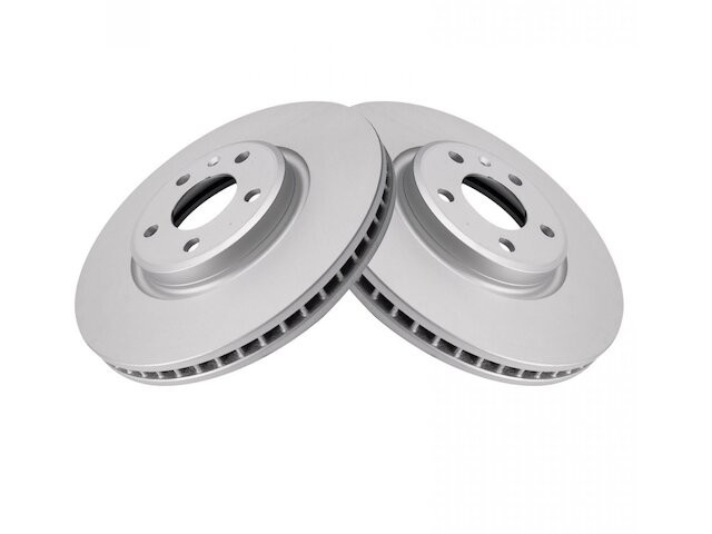TRQ 15TW82M Front Brake Rotor Set Fits 2012 Audi S5