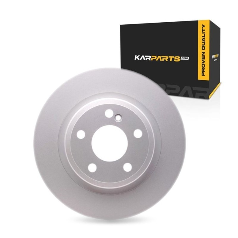 For Infiniti QX30 2017-2019 Brake Rotor Rear | Cast Iron | Solid | Plain Style