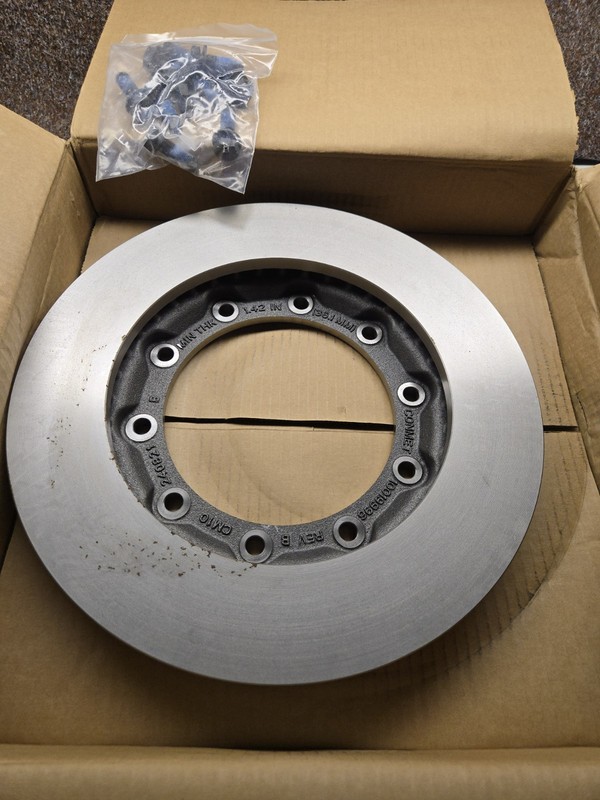 International IHC, Conmet 10020611 Brake Disc Rotor, Also Fits Ford F-650, F-750 gallery