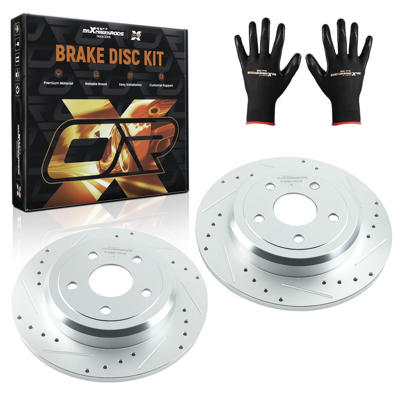 330mm Brake Rotors Rear for Jeep Grand Cherokee/Jeep Durango S-53061 2011-2020