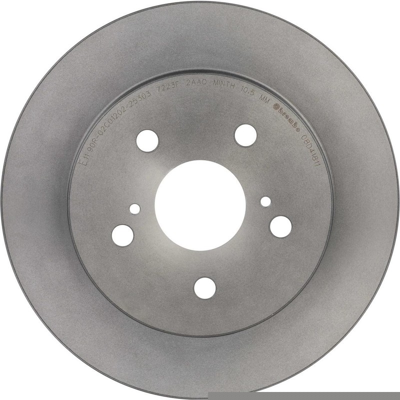 Disc Brake Rotor Rear 08.D418.11-AW Fits 2023-2024 Lexus ES300h
