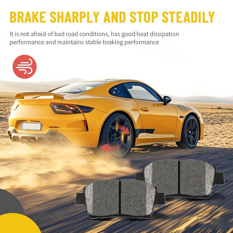 Rear Drilled Brake Rotor Ceramic Brake Pads For Chevrolet Equinox GMC Terrain gallery