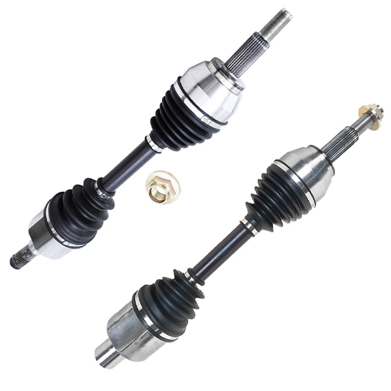 Front Brake Rotors CV Axle Shafts Wheel Bearings for 2006-2010 Ford Explorer 4WD gallery