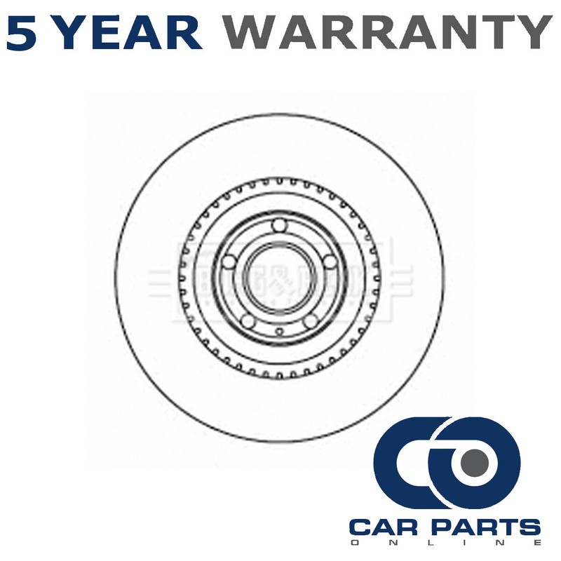 1x Brake Disc Front CPO Fits Audi A4 2003-2009 4.2 8E0615301T