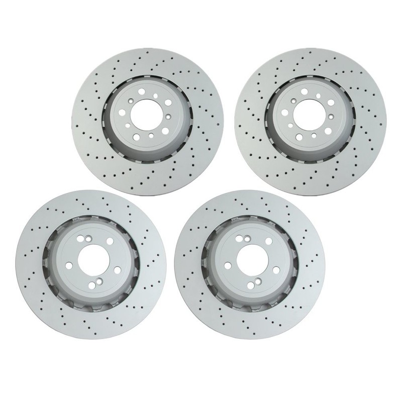 4Pcs Rear Front Left&Right Brake Disc Rotor For BMW F87 F80 F82 M3 M4 2015-2020 gallery