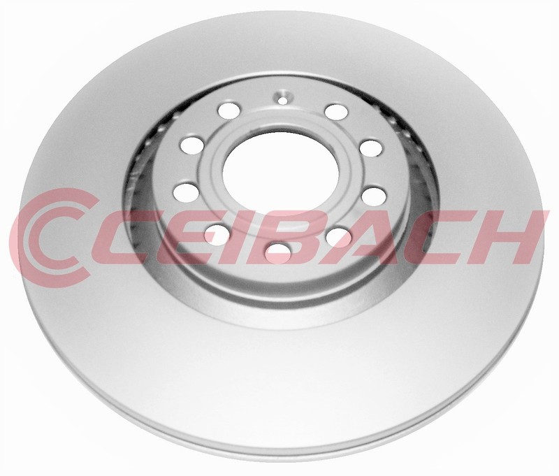 2x Ceibach Front Brake Discs Pair 320mm Vented Fits Audi Seat A4 A6 Exeo