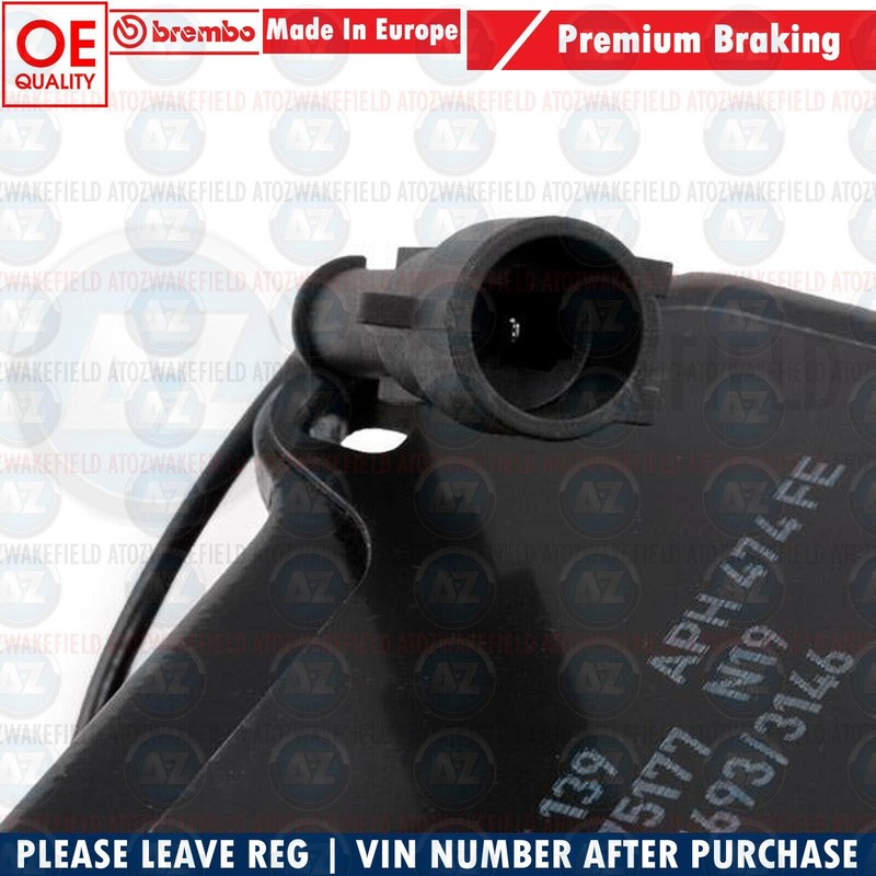FOR ABARTH 500 595 COMPETIZIONE DRILLED FRONT BRAKE DISCS BREMBO PADS 305mm gallery