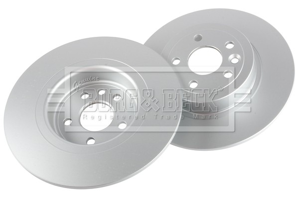 2x Brake Discs Pair Solid fits RANGE ROVER EVOQUE L538 2.0D Rear 15 to 19 317mm gallery