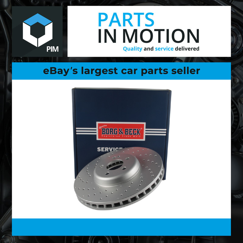 Brake Disc Single Vented fits MERCEDES GLC AMG43 C253, X253 3.0 Front 19 to 23