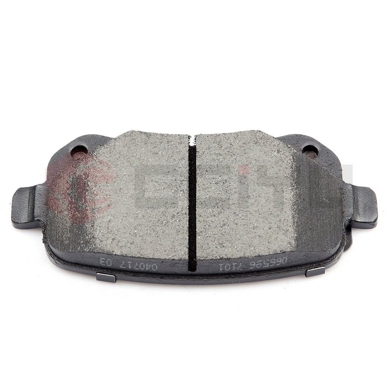 Slotted Rear Brake Rotors & Ceramic Brake Pads For Volkswagen Routan 2009-2012 gallery