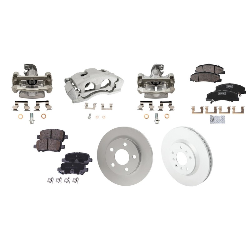 Front & Rear Brake Disc Rotors and Pads Kit for Chevy Chevrolet Impala Limited