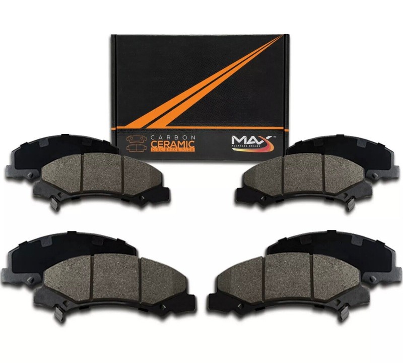 Front & Rear Max Performance Ceramic Brake Pads 2014 14 2015 15 Nissan Rouge Set