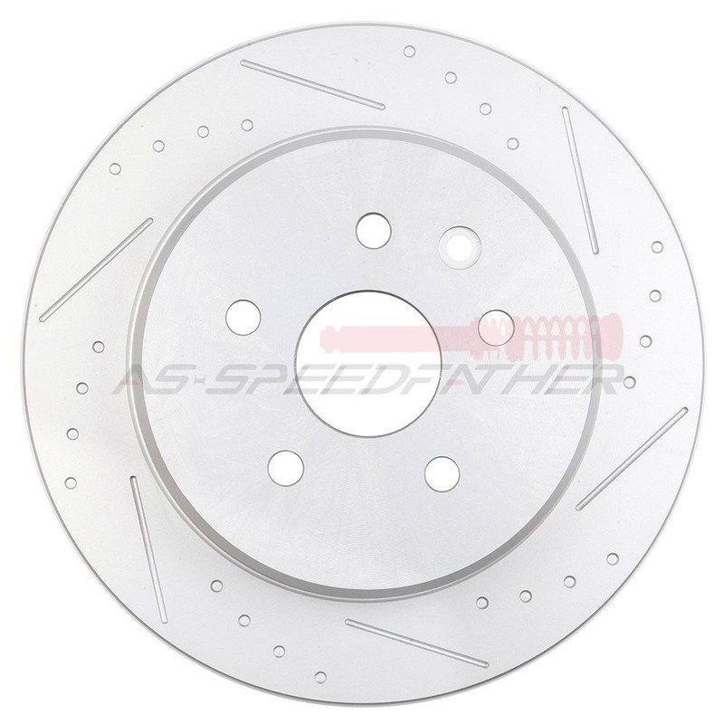 2X Front + 2X Rear Brake Rotors For Lexus GS300 GS400 1998-2000 Drill Slot gallery