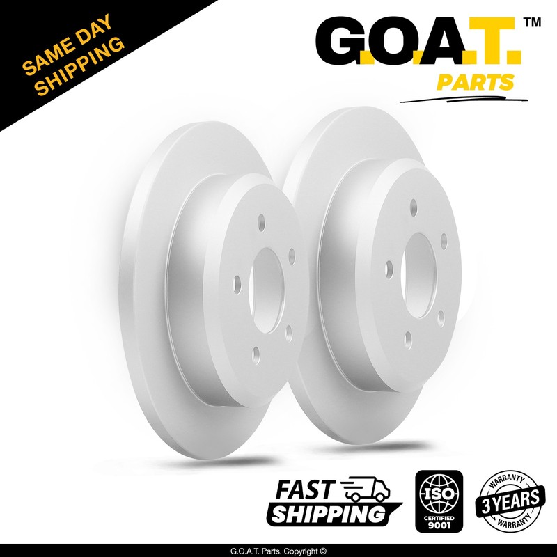 Rear Brake Rotors Set for 96-02 Crown Victoria 96-02 Lincoln Town Car 11.22 in