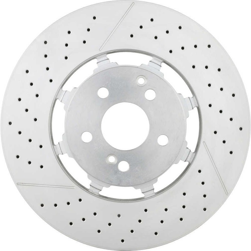 Disc Brake Rotor-Premium UV Coated OE Equivalent Rotor fits 18-21 E63 AMG S