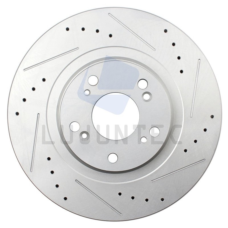 Front Brake Discs Rotors For 2002 2003 2004 2005-2006 Acura RSX Vented Drilled gallery